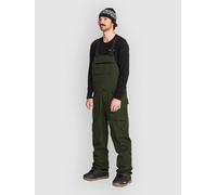 Volcom Roan Overall Bib Pants dark green M
