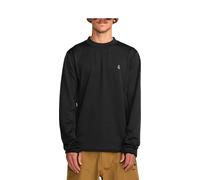 Volcom - Round neck Fleece Sweatshirt - Gridlock Crew Neck Black for Men - Size M Black M