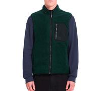 Volcom - Muzzer Fuzzar Vest - Fleece vest size S, black