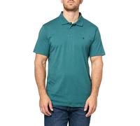Volcom Short Sleeve Polo Shirt - Classic Fit, Soft Cotton Blend, Modern Casual Style, Cosmic Blue, XL