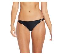Volcom Simply Solid Full Bikini Bottom Black women