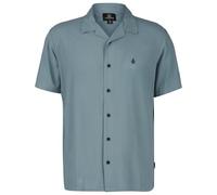 Volcom - Single Stone S/S - Shirt size M, turquoise/grey