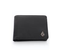 Volcom - Slim Stone PU Small Black - Wallet - black - Onesize - 100% Polyurethane Onesize