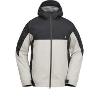 Volcom - Snowboarding jacket - Men - Side Hit Shell Jacket Stone for Men - Size M - White White