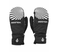 Volcom - Snowboarding mittens - V.Co Nyle Mitt Black Print for Men - Size M Black M