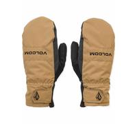 Volcom - Snowboarding mittens - V.Co Nyle Mitt Bronze for Men - Size M - Brown Brown M