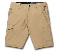 Volcom SNT Dry Cargo 21 Shorts, Men, mens, Shorts, A3212004, Khaki, Size 11