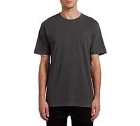 Volcom Solid Stone Emb S/S Tee - Men's T-Shirt, mens, T-Shirt, A5211906, Black, XS