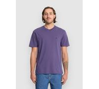 Volcom Solid Stone Emb T-Shirt dark purple L