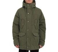 Volcom Starget 5K Parka Jacket - Dark Green