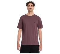 Volcom Stone Blanks Short Sleeve T-shirt Purple XL Men