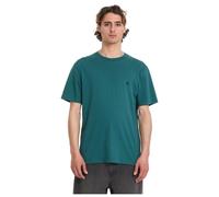 Volcom - Stone Blanks Basic S/S Tee - T-shirt size XXL, turquoise