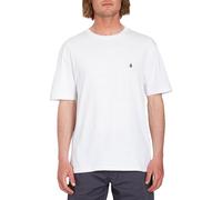 Volcom Stone Blanks Basic Short Sleeve T-shirt White S Men