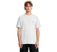 Volcom Stone Blanks Basics SS Tee (UK, Alpha, M, Regular, Regular, Heather Grey)