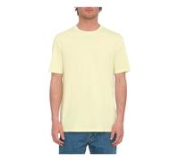 Volcom Stone Blanks Short Sleeve T-Shirt in Aura Yellow Size Large