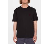 Volcom - Stone Blanks T-Shirt - Black - Red Icon