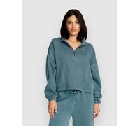Volcom Stone Soft Quarter Half-Zip Fleece Sweater emerald green M