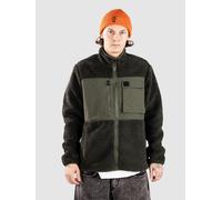 Volcom Storm Stone Full Zip Sweatshirt Green M Men