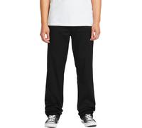 Volcom - Straight-cut chinos - Frickin Modern Stretch Pant Black for Men in Recycled Polyester - Size 32 US Black 32 US