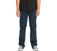 Volcom - Straight-cut chinos - Frickin Modern Stretch Pant Dark Navy for Men in Recycled Polyester - Size 32 US Navy 32 US