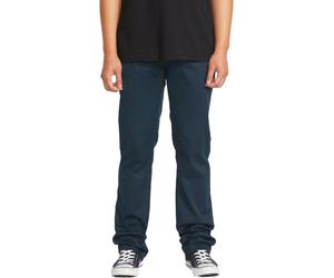 Volcom - Straight-cut chinos - Frickin Modern Stretch Pant Dark Navy for Men in Recycled Polyester - Size 30 US Navy 30 US