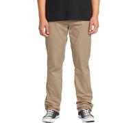 Volcom - Straight-cut chinos - Frickin Modern Stretch Pant Khaki for Men in Recycled Polyester - Size 31 US - Beige Beige 31 US
