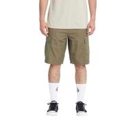 Volcom - Strange Tripper 22 Wintermoss - Shorts - green - W33 - 100% Cotton,Cotton W33