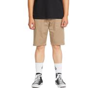 Volcom - Stretch poly-cotton shorts - Frickin Modern Stretch Short 21 Khaki for Men - Size 34 US Khaki 34 US
