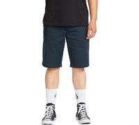 Volcom - Stretch polycotton shorts - Frickin Modern Stretch Short 21 Dark Navy for Men in Recycled Polyester - Size 31 US Navy 31 US