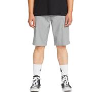 Volcom - Stretch polycotton shorts - Frickin Modern Stretch Short 21 Grey for Men in Recycled Polyester - Size 34 US Grey 34 US