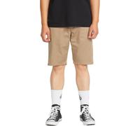 Volcom - Stretch polycotton shorts - Frickin Modern Stretch Short 21 Khaki for Men - Size 34 US Khaki 34 US