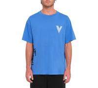 Volcom - T-Shirt - Fergadelic - Patriot Blue (UK, Alpha, M, Regular, Regular, Blue)