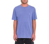 Volcom - T-Shirt - Solid Stone - Ballpoint Blue (UK, Alpha, M, Regular, Regular, Ballpoint Blue)
