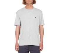 Volcom - Stone Blanks Basic S/S - T-shirt size S, grey