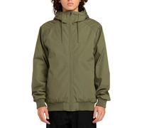 Volcom - Thick Hooded Jacket - Hernan 10K Jacket Wintermoss for Men - Size L - Green Green