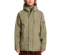 Volcom - Thick Hooded Jacket - Stoke Stone II 10K Jacket Wintermoss for Men - Size L - Green Green L