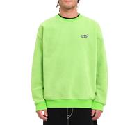 Volcom - Too Koole Crew Electric Green Men's Sweatshirt - Men - Size XL - Green
