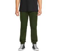 Volcom - Tracksuit Pants - Frickin Slim Jogger Dark Green for Men - Size XL Green