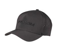 Volcom Unisex-Adult Stone Tech Flexfit Delta Hat - Water-Resistant V.co-tech® Performance Cap, Black Black, S/M