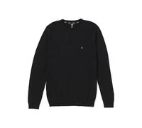 Volcom Men's Crew Neck Sweater ~ Uperstand Black L