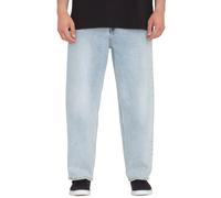 Volcom - V Ent Hockey Dad Denim Heavy Worn Faded - Jeans - blue - W36 - 94% Cotton, 3% Polyester, 3% Elastane W36