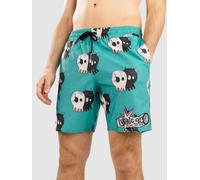 Volcom V Ent Pepper Stoney 17 Boardshorts scrubs green XS