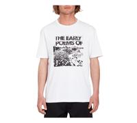 Volcom V Entertainment Poems Short Sleeve T-Shirt in White for men
