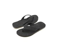 Volcom Victor Men's Sandals - Waterproof Flip Flops with Comfortable Foam Footbed, Black LX, EU 46