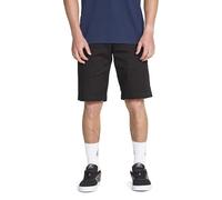 Volcom Vmonty Men's Stretch Chino Shorts, Black, 31