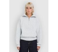 Volcom Voltrane Half-Zip Sweater bone heather XS