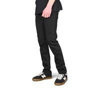 Volcom Men's Vorta Slim Fit Stretch Denim Jean, Black Out, 33W x 32L
