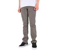 Volcom Vorta Slim Straight Jeans - Black Ozone