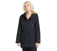 Volcom - Walk On By 5k Black - Parka - black - S - 100% Polyester,50% Cotton, 42% Polyester, 8% Nylon,Cotton S