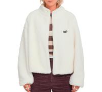 Volcom - Warm zipped fleece - Wylding Out Sherpa W Off White for Women in Cotton - Size M White M